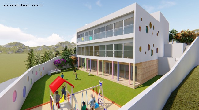 İzmit Belediyesi Yeni Mahalle Kreşi geri sayıma başladı