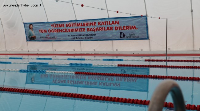 İzmit Belediyesi Yüzme Havuzu tamamen yenilendi