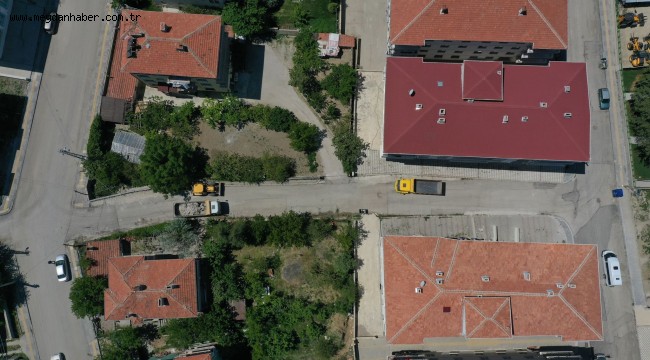 KALDIRIM ÇALIŞMALAR START ALDI