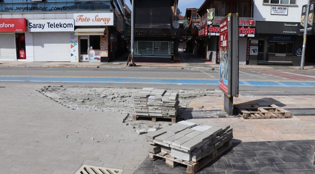 KENT ESTETİĞİ PROJESİNDE İLK ETAP BAŞLIYOR