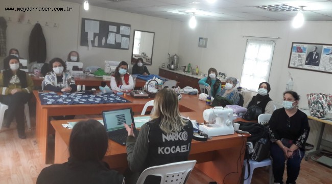 Narkotik polisi' anneler İZMEK'te bilinçleniyor