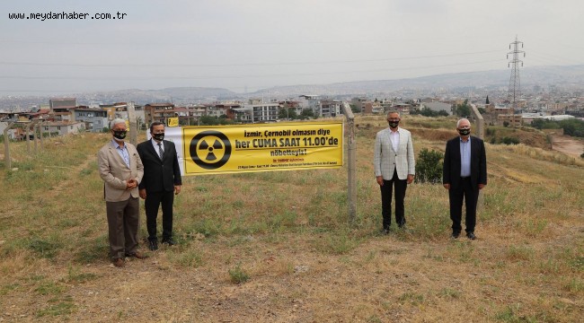 Nükleer atık alanında üç başkandan "dur"arak inceleme!