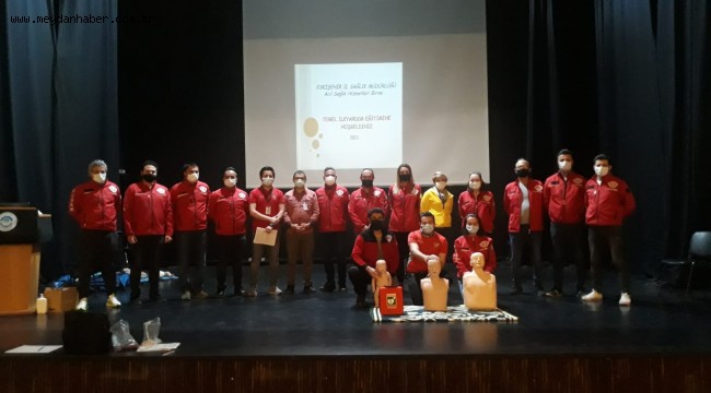 OBAK ilk yardım eğitiminden geçti