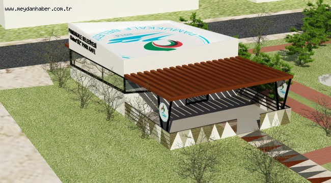 PAMUKKALE BELEDİYESİ GLÜTENSİZ PARK KAFE'DE ÇALIŞMALAR DEVAM EDİYOR