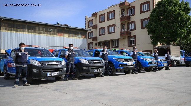 PAMUKKALE BELEDİYESİNİN UÇKUNLA MÜCADELESİ DEVAM EDİYOR