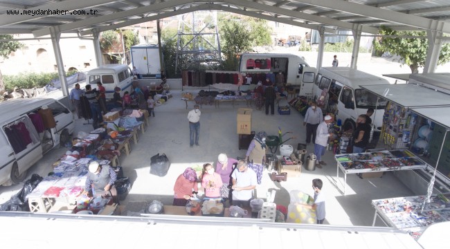 PAMUKKALE'DE PAZARLAR CUMARTESİ GÜNLERİ AÇILIYOR