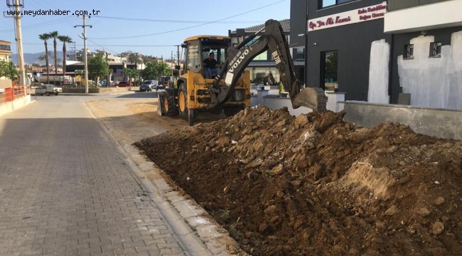 PARKE KAPLAMA ÇALIŞMALARI TAMAMLANDI