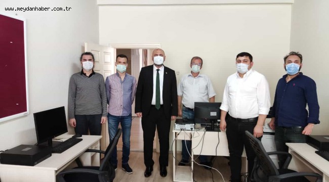 RESLOG PROJESİ KATKISI İLE BİLGİSAYAR SINIFI FAALİYETE GİRDİ