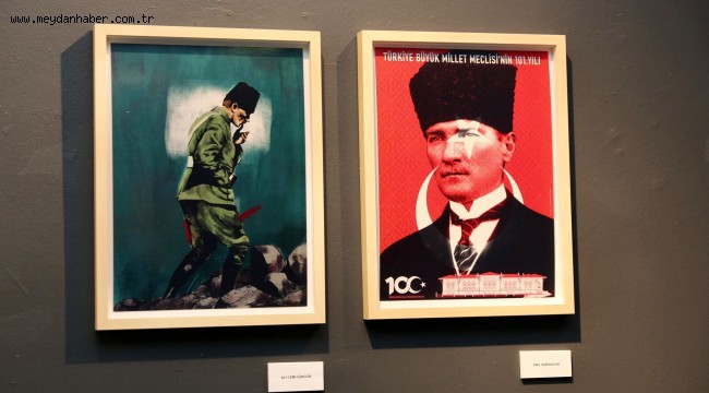 SANATÇI YORUMLARIYLA ATATÜRK RESİMLERİ SERGİSİ CKSM'DE