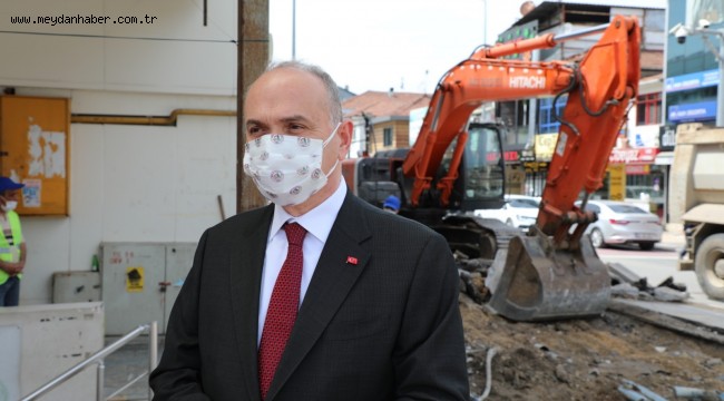 "ŞEHRİN KALBİNDE DÖNÜŞÜM" RESMEN BAŞLADI