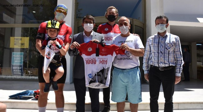 ŞEHZADELERDEN SAMSUN'A BİN KM PEDAL ÇEVİRECEKLER