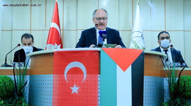 SİVAS BELEDİYE MECLİSİ'NDEN FİLİSTİN'E DESTEK