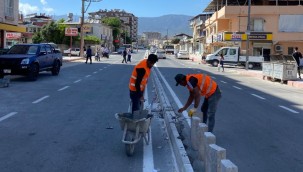 ŞÜKRÜ BALCI CADDESİ YENİ GÖRÜNÜMÜNE KAVUŞUYOR