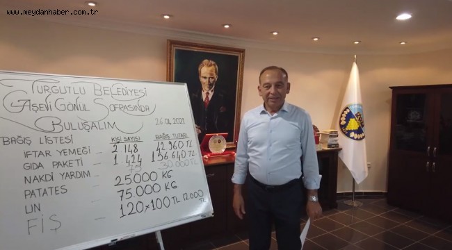 Turgutlu'da Gönül Sofraları Her Geçen Gün Büyüyor