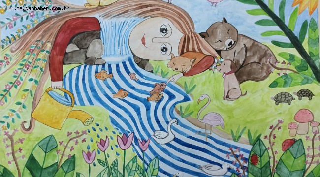 Uluslararası Pınar Çocuk Resim Yarışması'nın kazananları belli oldu