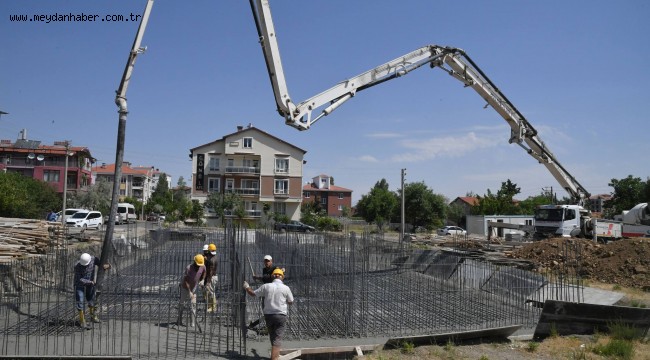 Vatan Mahallesi Gençlik Merkezinin temeli atıldı