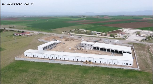 YENİ HAL KOMPLEKSİMİZ SONA YAKLAŞTI