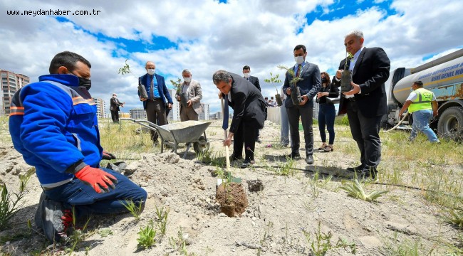 ASKİ'DEN "YEŞİLİN BAŞKENTİ" PROJESİNE 5 BİN 145 FİDANLA DESTEK