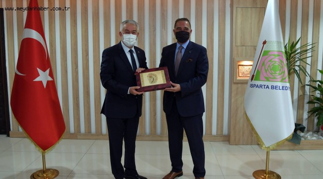 Bangladeş ve Cezayir Büyükelçileri, Başkan Başdeğirmen'i ziyaret etti