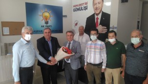 Başkan Alhan'dan İlçe Teşkilatlarına Ziyaret