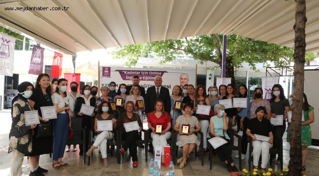 BAŞKAN ATAY'DAN KADINLARA HEM SÖZ HEM DE YENİ BİR MÜJDE