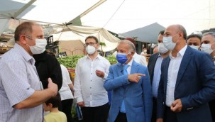 BAŞKAN AYDINER'DEN ESNAF ZİYARETİ