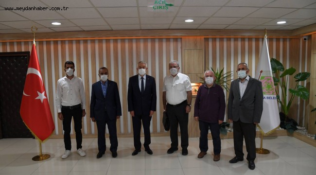 Başkan Başdeğirmen, Barla heyetini kabul etti