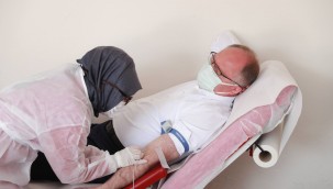 BAŞKAN BİLGİN KAN BAĞIŞINDA BULUNDU…