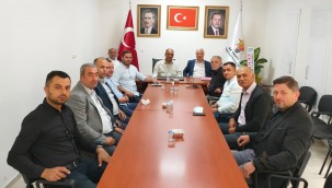 Başkan Bilgin'den Ak Parti ve DP'ye Ziyaret