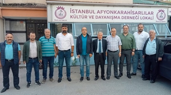 BAŞKAN ÇÖL'DEN İSTANBULDAKİ DERNEKLERİMİZE ZİYARET