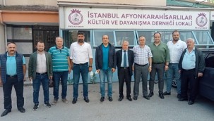 BAŞKAN ÇÖL'DEN İSTANBULDAKİ DERNEKLERİMİZE ZİYARET