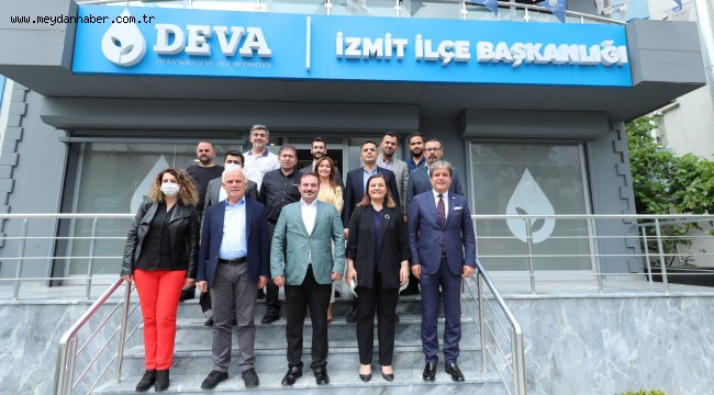 Başkan Hürriyet'ten Deva Partisi'ne iade-i ziyaret