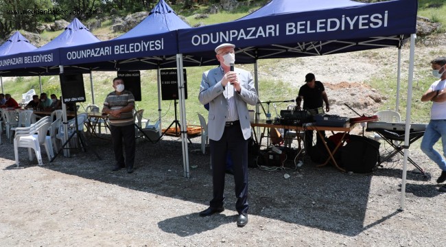 Başkan Kurt yağmur duasına katıldı