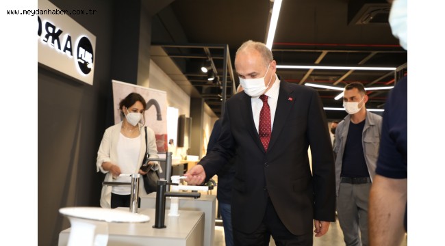 BAŞKAN ÖZLÜ FABRİKA ZİYARETLERİNİ SÜRDÜRÜYOR