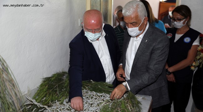 Başkanlardan Genç Üreticilere Ziyaret