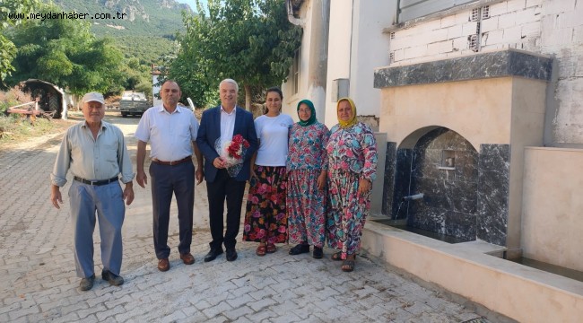 Bedeller'de Sokak Çeşmeleri Bakımdan Geçti