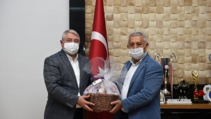 Belediye heyeti Afyonkarahisar'da teknik incelemede bulundu