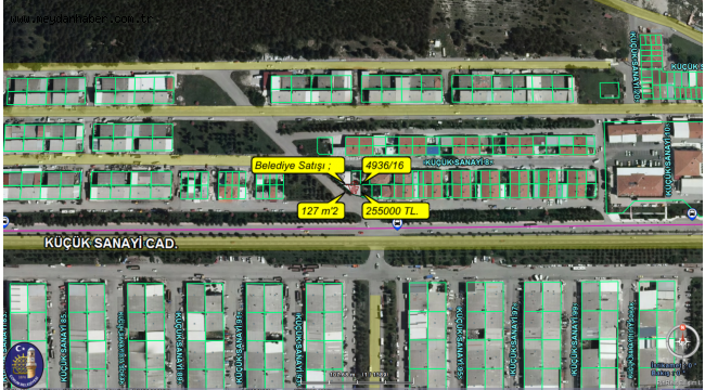 Belediye Villa, Konut, Ticaret Ve Sanayi Arsaları Satıyor