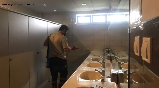 BEŞİKTAŞ BELEDİYESİ LGS ÖNCESİ OKULLARI DEZENFEKTE ETTİ