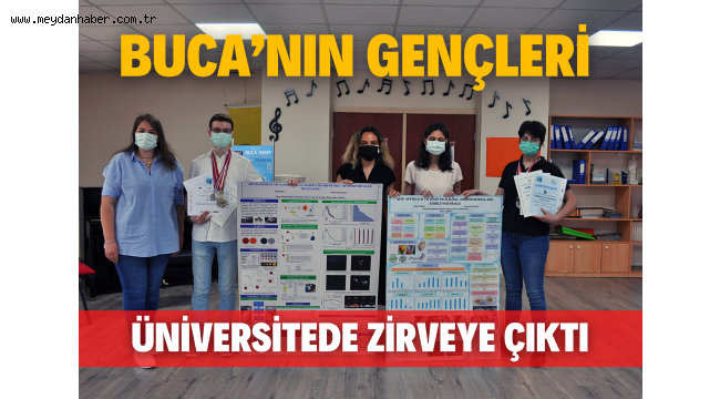 Buca'nın gençleri üniversitede zirveye çıktı