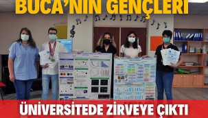 Buca'nın gençleri üniversitede zirveye çıktı