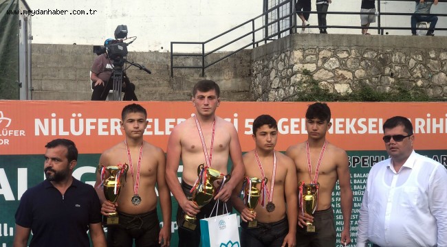 Bursa Çalı Güreşleri'nden Şampiyonluk Geldi