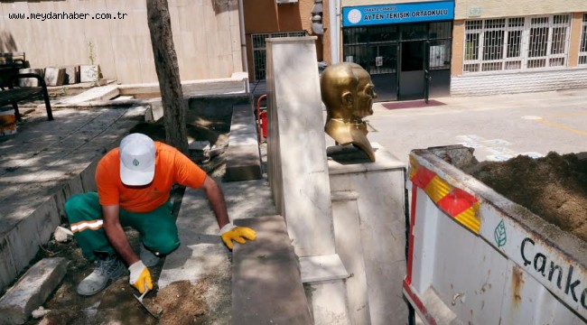 ÇANKAYA'DAN OKULLARA ÇEVRE DÜZENLEMESİ