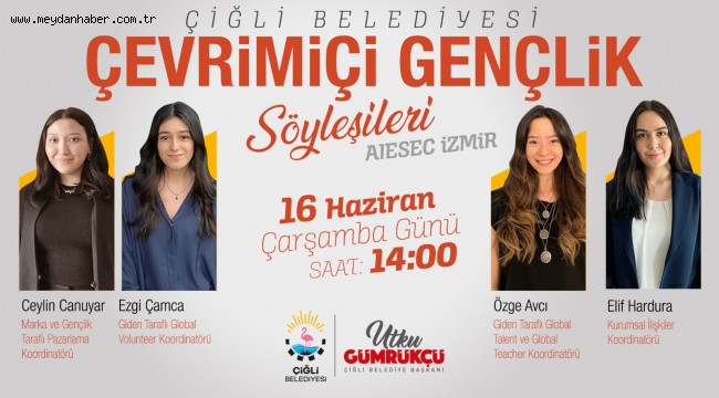 Çiğli'de Gençlik Söyleşileri Başlıyor