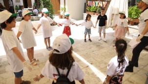 ÇOCUKLAR EĞLENCELİ VAKİT GEÇİREREK DOĞAYI KORUMA KONUSUNDA BİLİNÇLENDİ