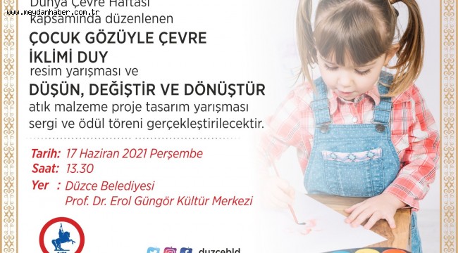 ÇOCUKLARIN ESERLERİ GÖRÜCÜYE ÇIKIYOR