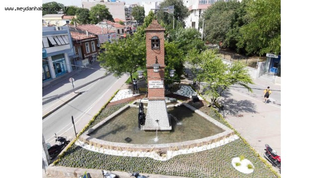 Cumhur Asparuk Meydanı yenilendi