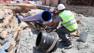 EKİNCİ'NİN DE İÇME SUYU ŞEBEKESİ YENİLENİYOR