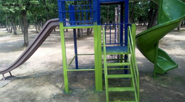 Ergenede Parkların Bakım ve Tadilatı Yapılıyor