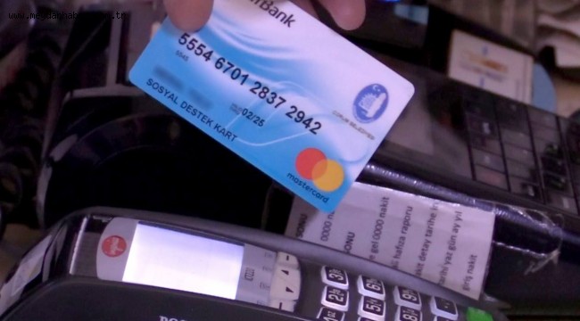 Esnaftan ve vatandaştan sosyal destek karta tam not